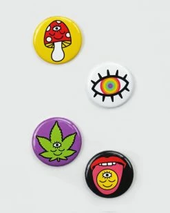 Wokeface Strange Trip Magnets (Set Of 4)