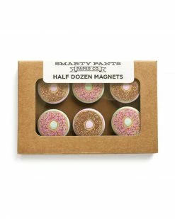 Smarty Pants Paper Co. Box Of Donuts Magnets (Set Of 6)