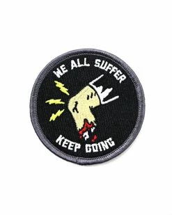 FLTodd Keep Going Running Patch Embroidered Patches