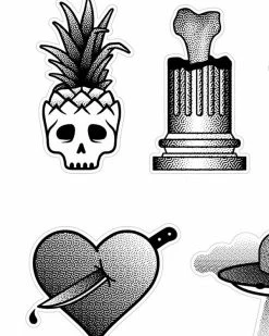 Accessories Mean Folk Sticker Sheet