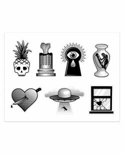 Accessories Mean Folk Sticker Sheet