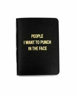 27th Street Press People I Want To Punch In The Face Memo Book