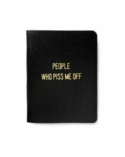 27th Street Press Greeting Cards + Office Supplies People Who Piss Me Off Memo Book