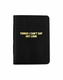 27th Street Press Things I Can't Say Out Loud Memo Book Greeting Cards + Office Supplies