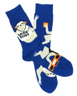 Yellow Owl Workshop Sloth Life Music Socks