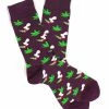 Yellow Owl Workshop Smoking Joint Marijuana Socks