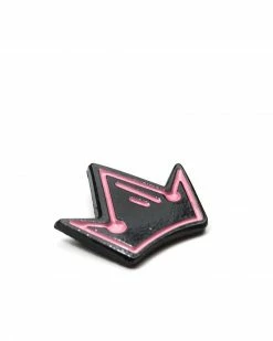 Queerly Departed Mini Crown Accent Pin - Black Pins + Patches