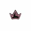 Queerly Departed Mini Crown Accent Pin - Black Pins + Patches