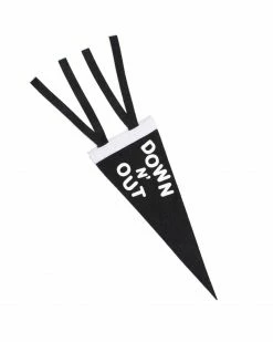 Explorer's Press Down N' Out Mini Felt Pennant
