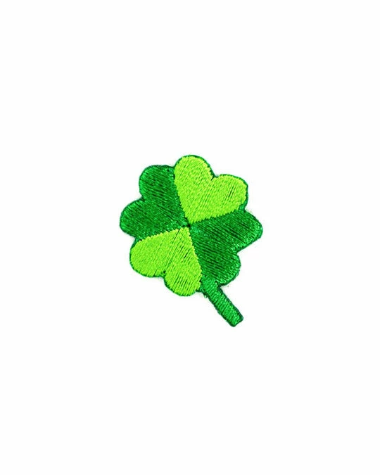 These Are Things Four Leaf Clover Mini Sticker Patch Pins + Patches 1 These Are Things Four Leaf Clover Mini Sticker Patch Pins + Patches