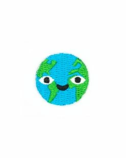 These Are Things Happy Earth Mini Sticker Patch