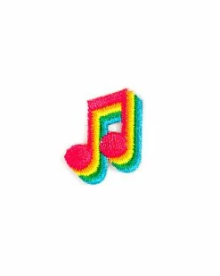 These Are Things Music Notes Mini Sticker Patch
