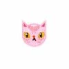 These Are Things Pink Sphynx Cat Mini Sticker Patch Pins + Patches