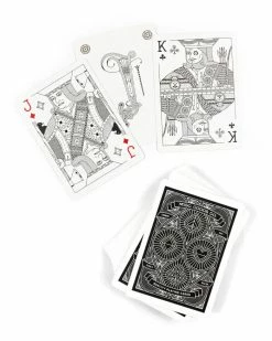 Misc. Goods Co. Unique Gifts + Fun Finds MGCO Playing Cards - Black