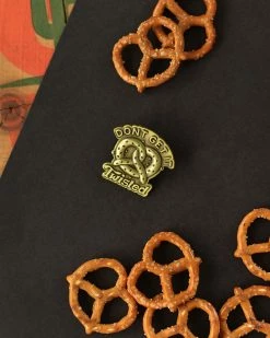Pyknic Pins + Patches Don't Get It Twisted Pretzel Pin