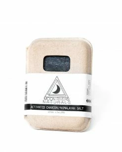 Moon Rivers Naturals Activated Charcoal + Himalayan Salt Bar Soap