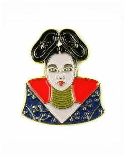 The Found Enamel Pins + Buttons Björk Pin
