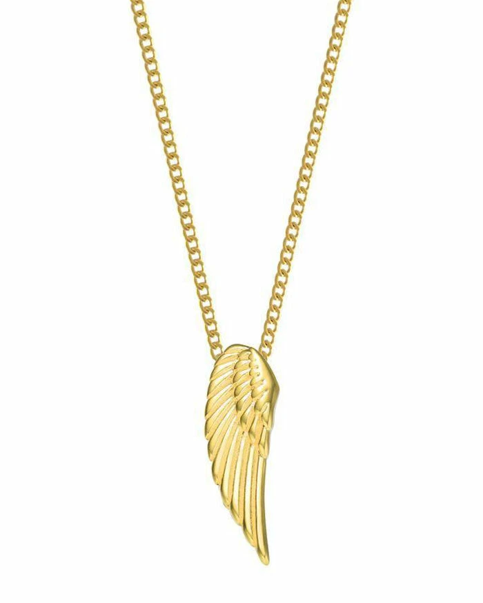 Mister SFC Archangel Wing Necklace - Gold Necklaces + Earrings 3 Mister SFC Archangel Wing Necklace - Gold Necklaces + Earrings