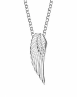 Mister SFC Archangel Wing Necklace - Chrome Necklaces + Earrings
