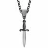 Mister SFC Dagger Knife Necklace - Black