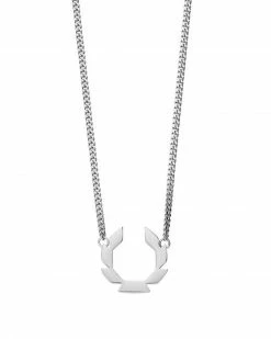 Mister SFC Necklaces + Earrings Laurels Necklace - Chrome