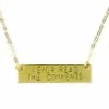 Bang Up Betty Never Read The Comments Necklace Necklaces + Earrings