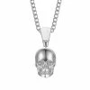 Mister SFC Necklaces + Earrings Skull Necklace - Chrome