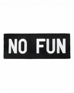 No Fun Press No Fun Patch - Black Pins + Patches