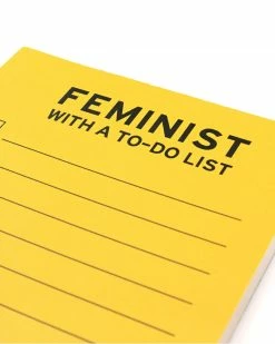 Word For Word Factory Feminist To-Do List Notepad