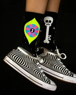 Gumball Poodle Eye & Key Socks