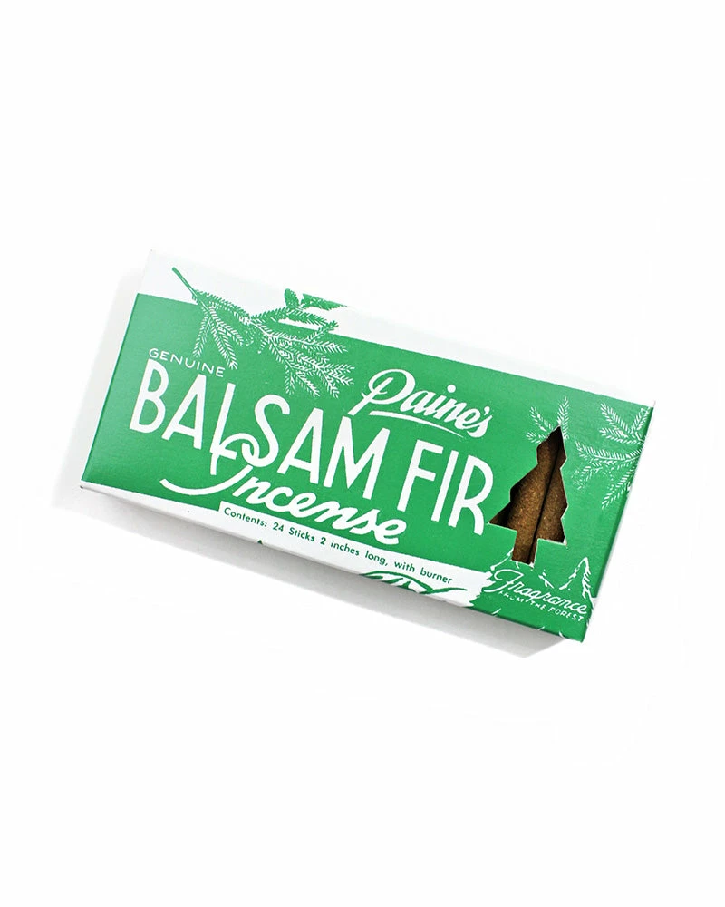 Paine's Of Maine Paine's Balsam Fir Incense Sticks (24 Ct) Soaps + Candles 2 Paine's Of Maine Paine's Balsam Fir Incense Sticks (24 Ct) Soaps + Candles