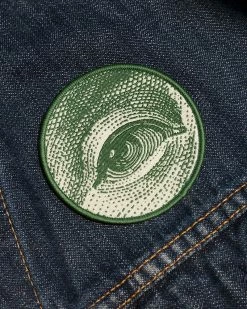 Inner Decay Embroidered Patches Benjamin Franklin Eye Money Patch
