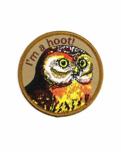 Bruised Tongue I'm A Hoot Owl Patch