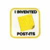 Twisted Egos I Invented Post-Its Mini Patch Embroidered Patches