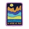 Culture Flock Embroidered Patches In Nature We Trust Patch