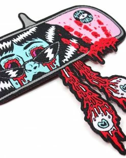 Sick Girls Embroidered Patches See Ya Never Patch