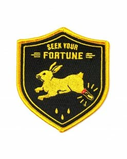The Second Messenger Embroidered Patches Seek Your Fortune Patch