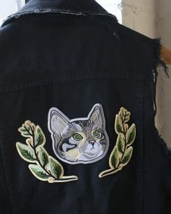 Stay Home Club Laurels Patch Set Large Back Patches