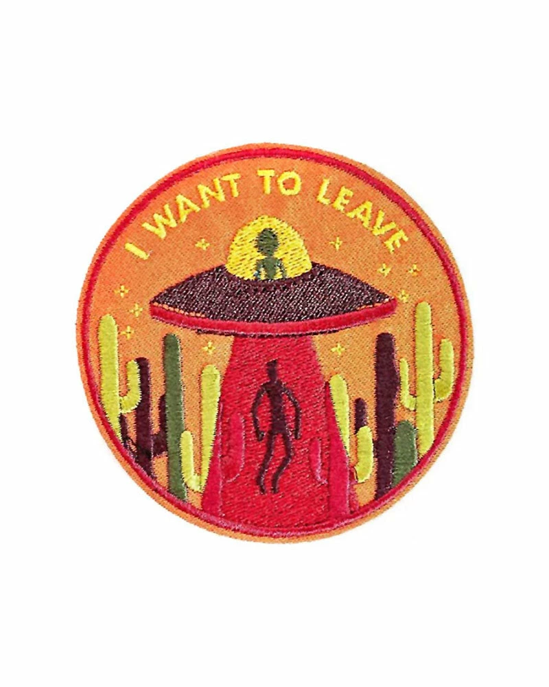 Danny Brito I Want To Leave UFO Patch 1 Danny Brito I Want To Leave UFO Patch