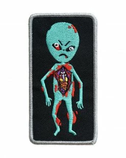 No Fun Press Alien Autopsy Patch Pins + Patches