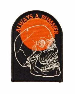 Hungry Ghost Press Always A Bummer Patch Embroidered Patches