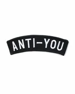 No Fun Press Anti-You Patch Pins + Patches