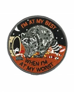 Stay Home Club At My Best Patch Embroidered Patches