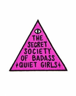 Band Of Weirdos Badass Quiet Girls Patch