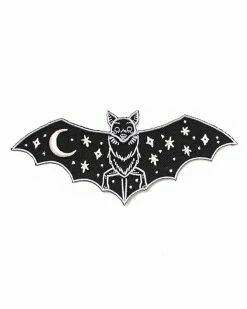 Cat Coven Creature Of The Night Bat Patch Embroidered Patches