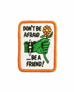 Beholder Badge Club Embroidered Patches Be A Friend Patch