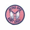Sick Girls Embroidered Patches Being Bad Ain't Easy Patch