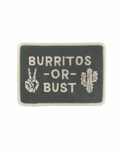 Pyknic Burritos Or Bust Patch Pins + Patches