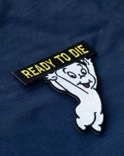 No Fun Press Ready To Die Patch Embroidered Patches