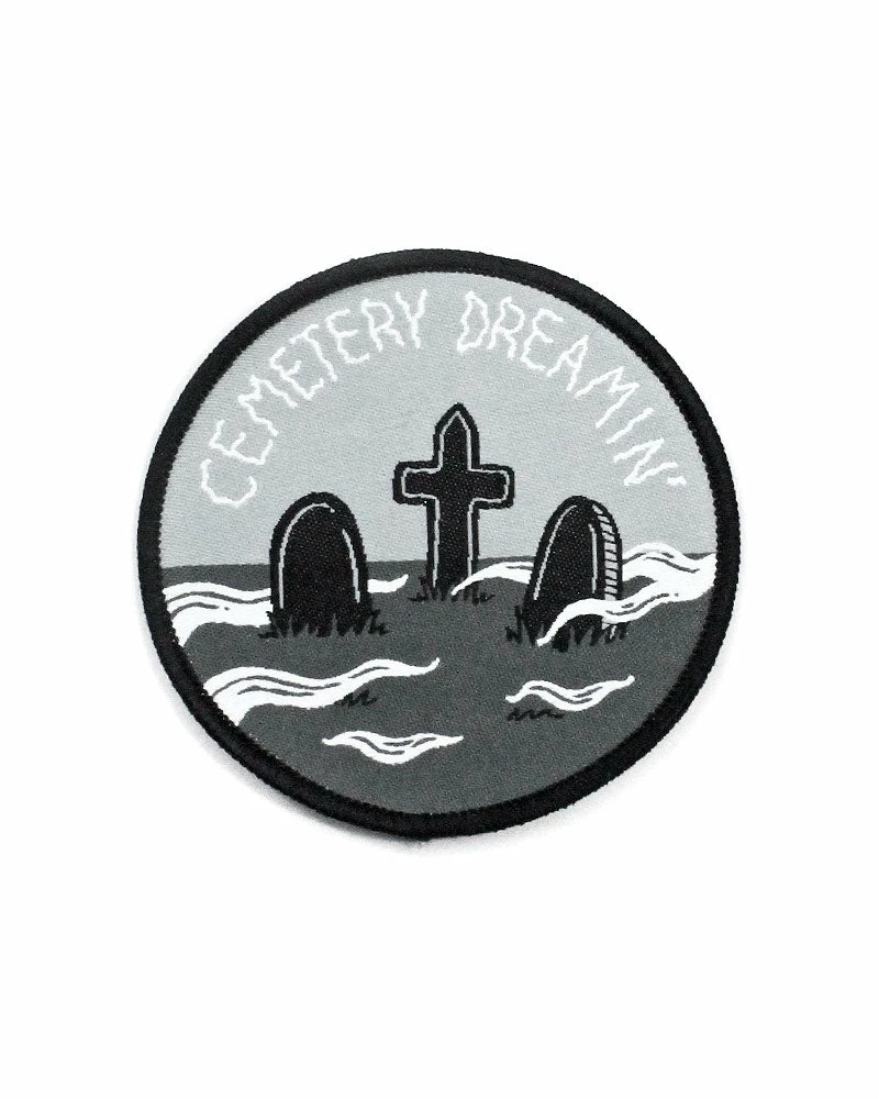 Ectogasm Cemetery Dreamin' Patch Embroidered Patches 1 Ectogasm Cemetery Dreamin' Patch Embroidered Patches